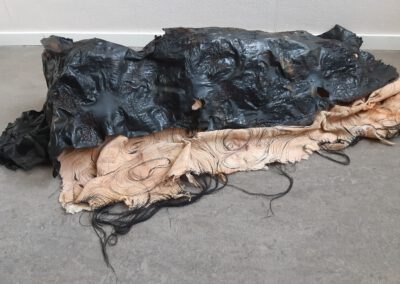 Echte schoonheid zit vanbinnen, onderdeel van de installatie. Willy Schut