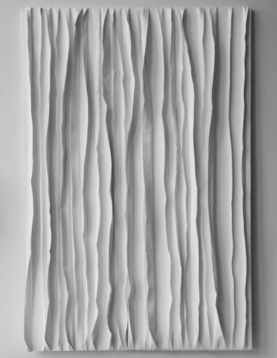 Flowing Down, acryl en non woven op linnen. Yardena Grifhorst, 20252025