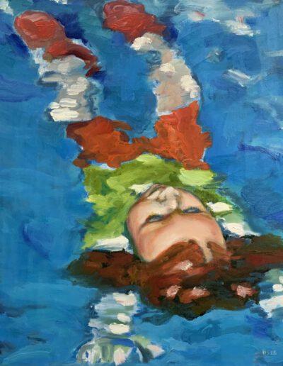 Zonder titel, olieverf op doek. Hannah Salonen, 2025