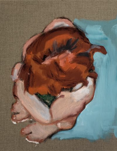 Zonder titel, olieverf op doek. Hannah Salonen