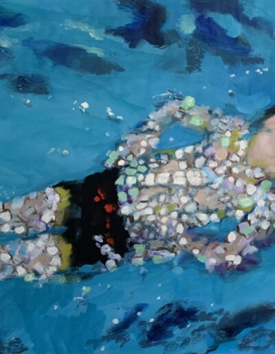 Zonder titel, olieverf op doek. Hannah Salonen, 2026