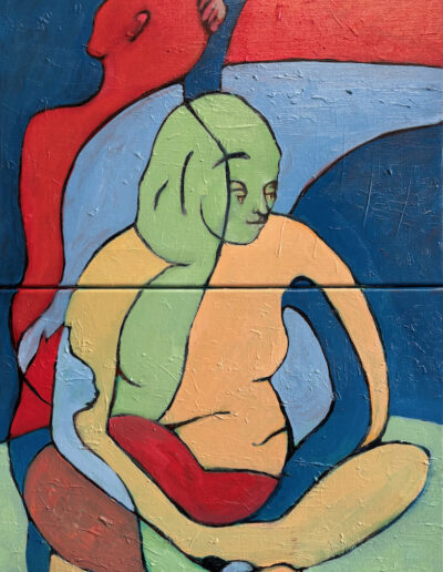 The Dream, olieverf op doek. Germán Jimenez, 2025