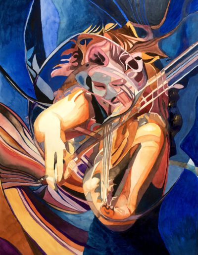 Janine Janssen in motion. Peter Luitze