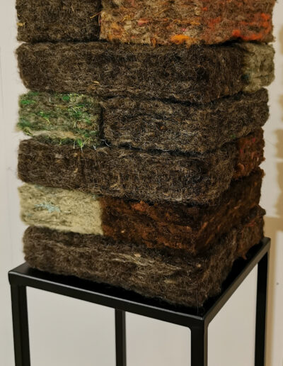 Bricks 3, vilt. Cathérine Schoenmakers, 2025