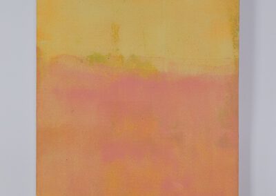 Summer haze, gelplateprint. Elizabeth Stanley, 2025
