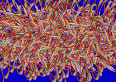In the middle, digitale print. Edskea Verhoeff, 2026