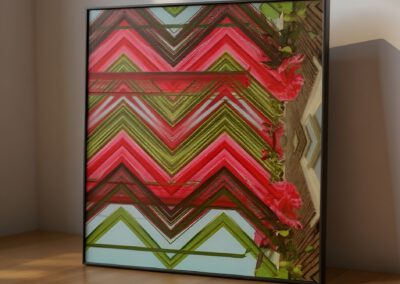 Off the wall, digitale print. Edskea Verhoeff, 2025