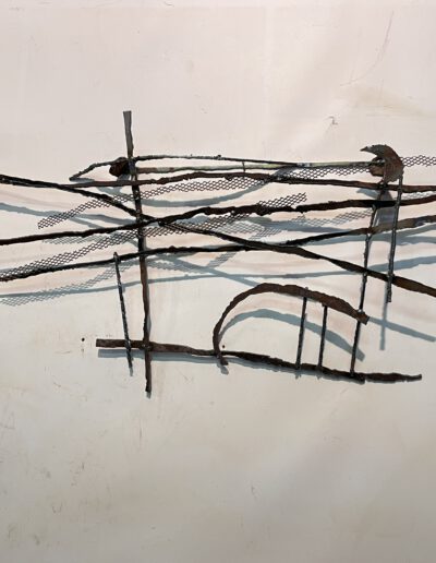 Zonder titel, 110 x 45 x 10 cm. Hannah Blom, 2025