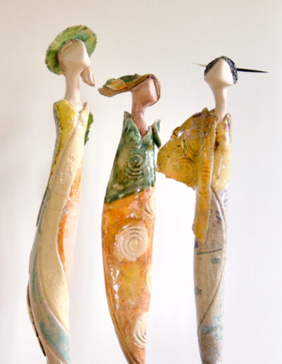 Drie vrouwen. Alie van de Wolfshaar