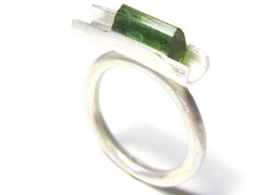 Groene toermalijn. Barbera de Leeuw